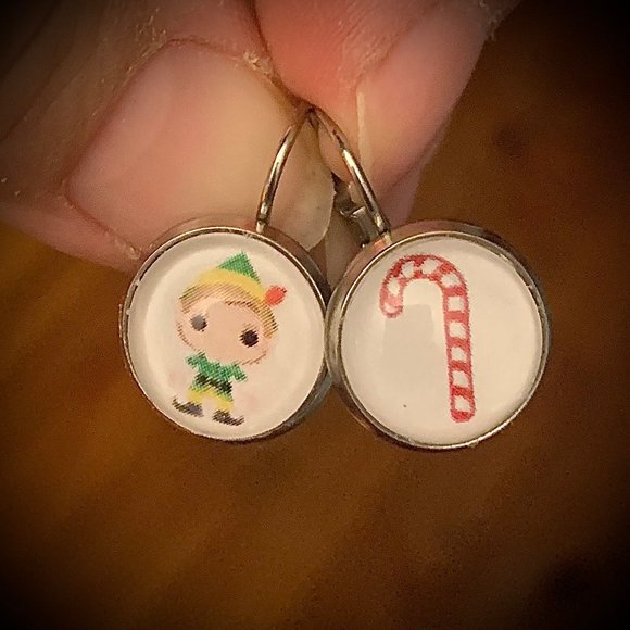 Elf Earrings Stainless Steel - Picture 1 of 1